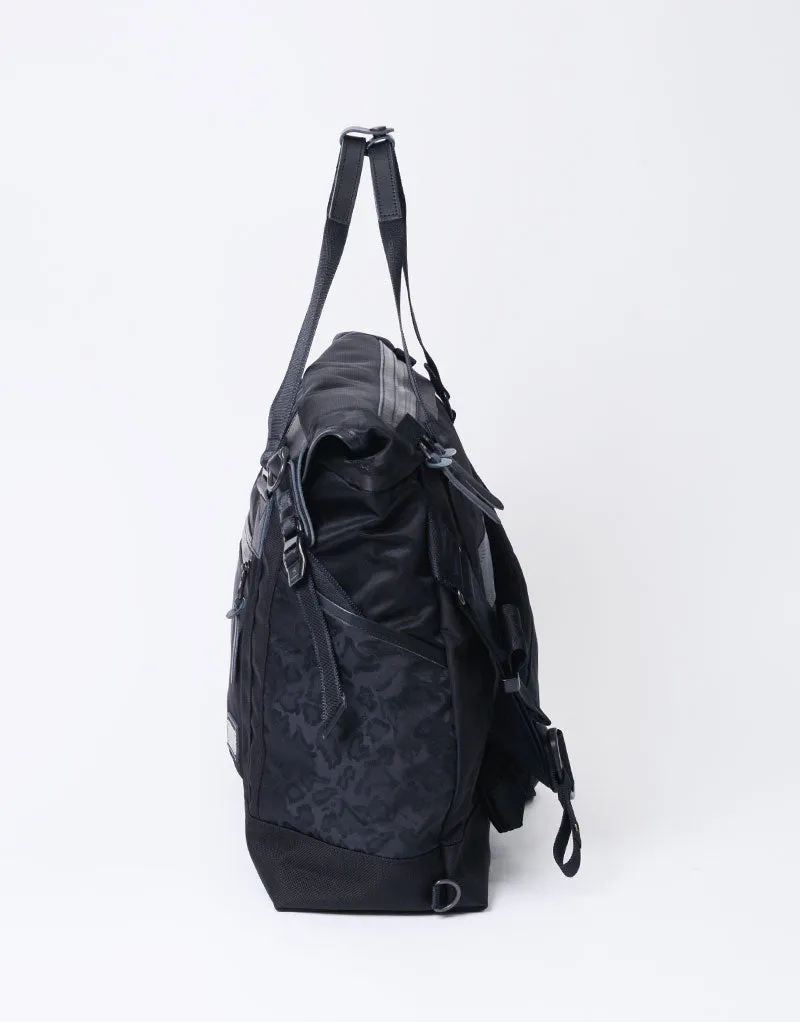 30th Anniversary Series "Black Crazy" Tote Messenger Bag No.01742-30th