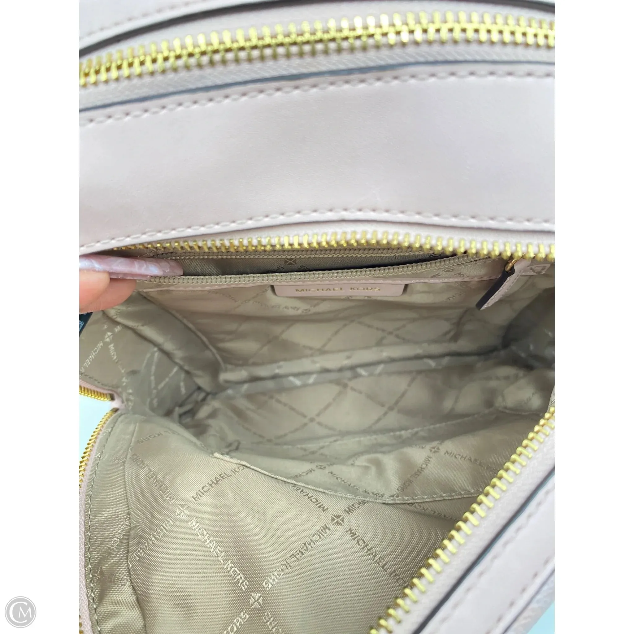 Backpack Designer By Michael Kors, Size: Small