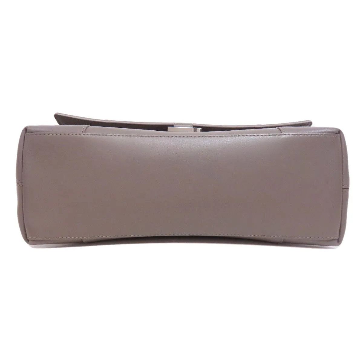 BALENCIAGA Shoulder Bag 671353 Calfskin gray Downtown