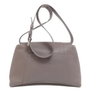 BALENCIAGA Shoulder Bag 671353 Calfskin gray Downtown