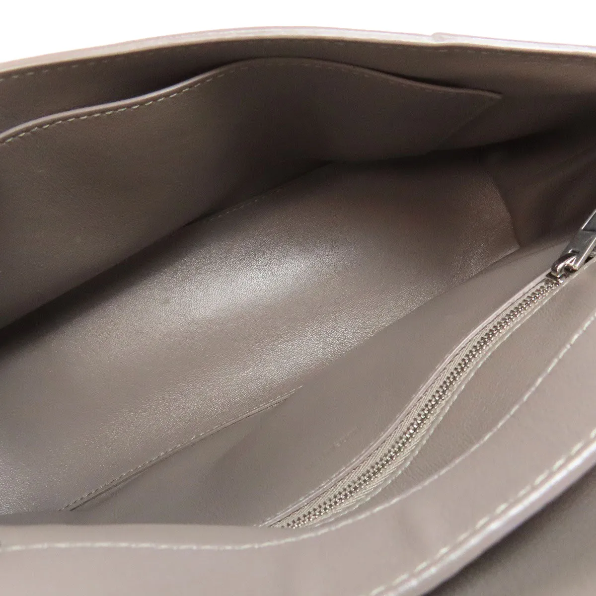 BALENCIAGA Shoulder Bag 671353 Calfskin gray Downtown