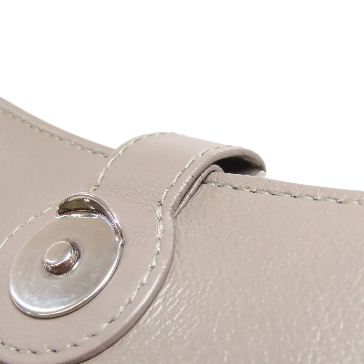 BALENCIAGA Shoulder Bag 671353 Calfskin gray Downtown