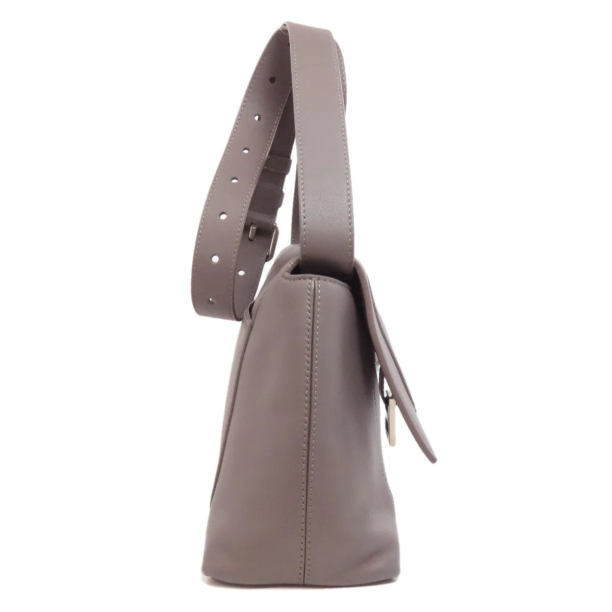 BALENCIAGA Shoulder Bag 671353 Calfskin gray Downtown