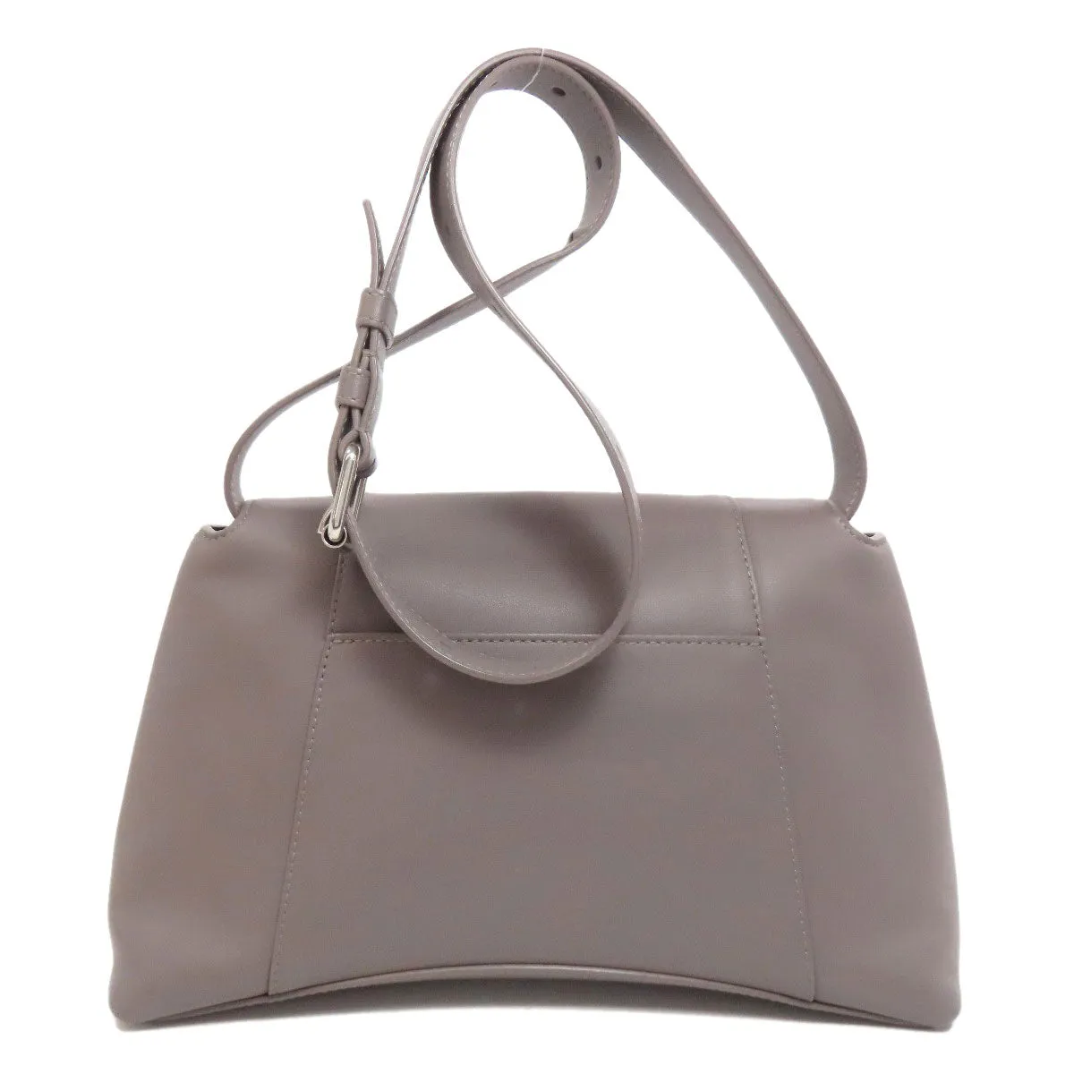 BALENCIAGA Shoulder Bag 671353 Calfskin gray Downtown