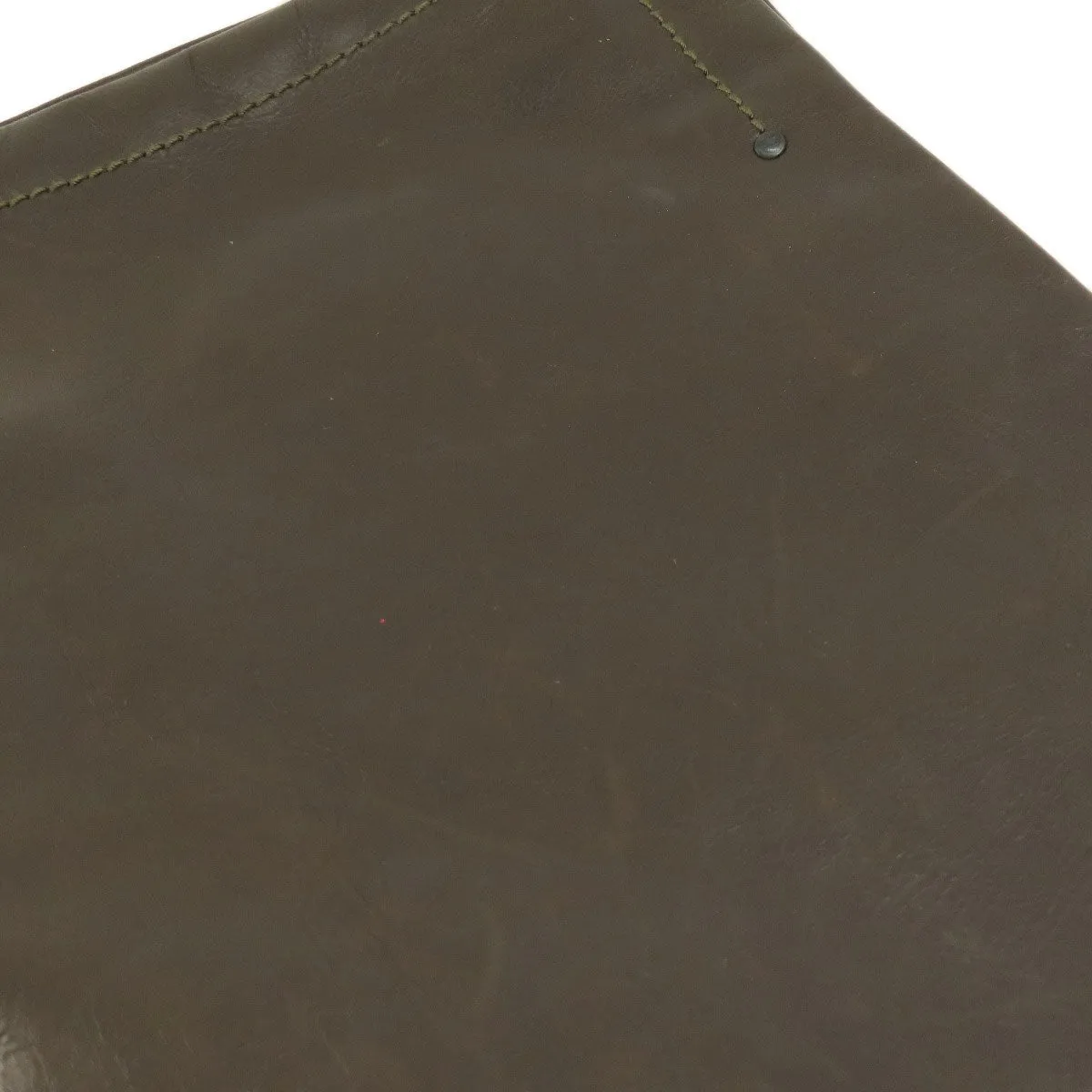 BALLY Shoulder Bag leather Brown Striped Shoulder