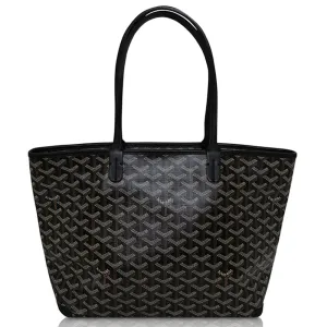 Black Artois Canvas Tote Bag