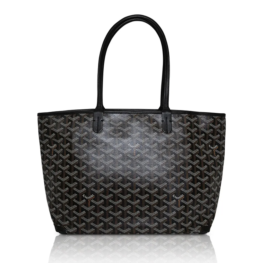 Black Artois Canvas Tote Bag