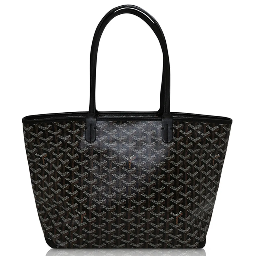 Black Artois Canvas Tote Bag