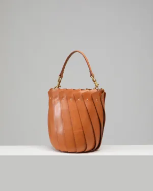 Bloom Bucket Tote - Tan