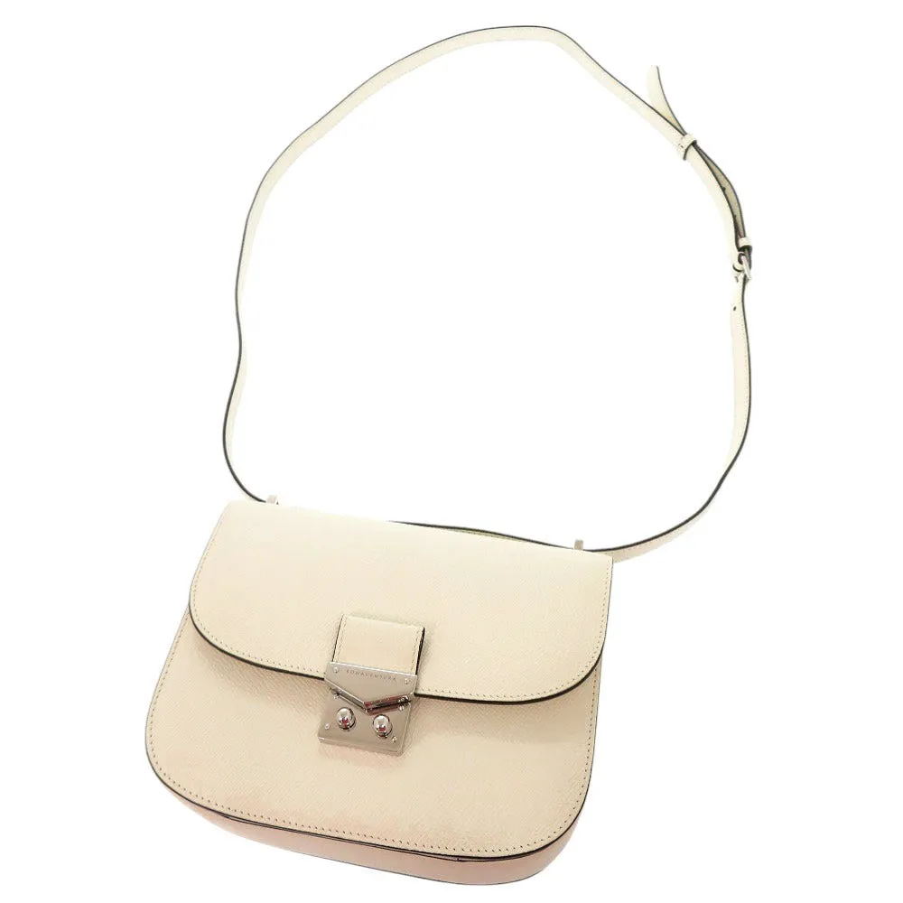 BONAVENTURA Shoulder Bag leather white Stella Women Used