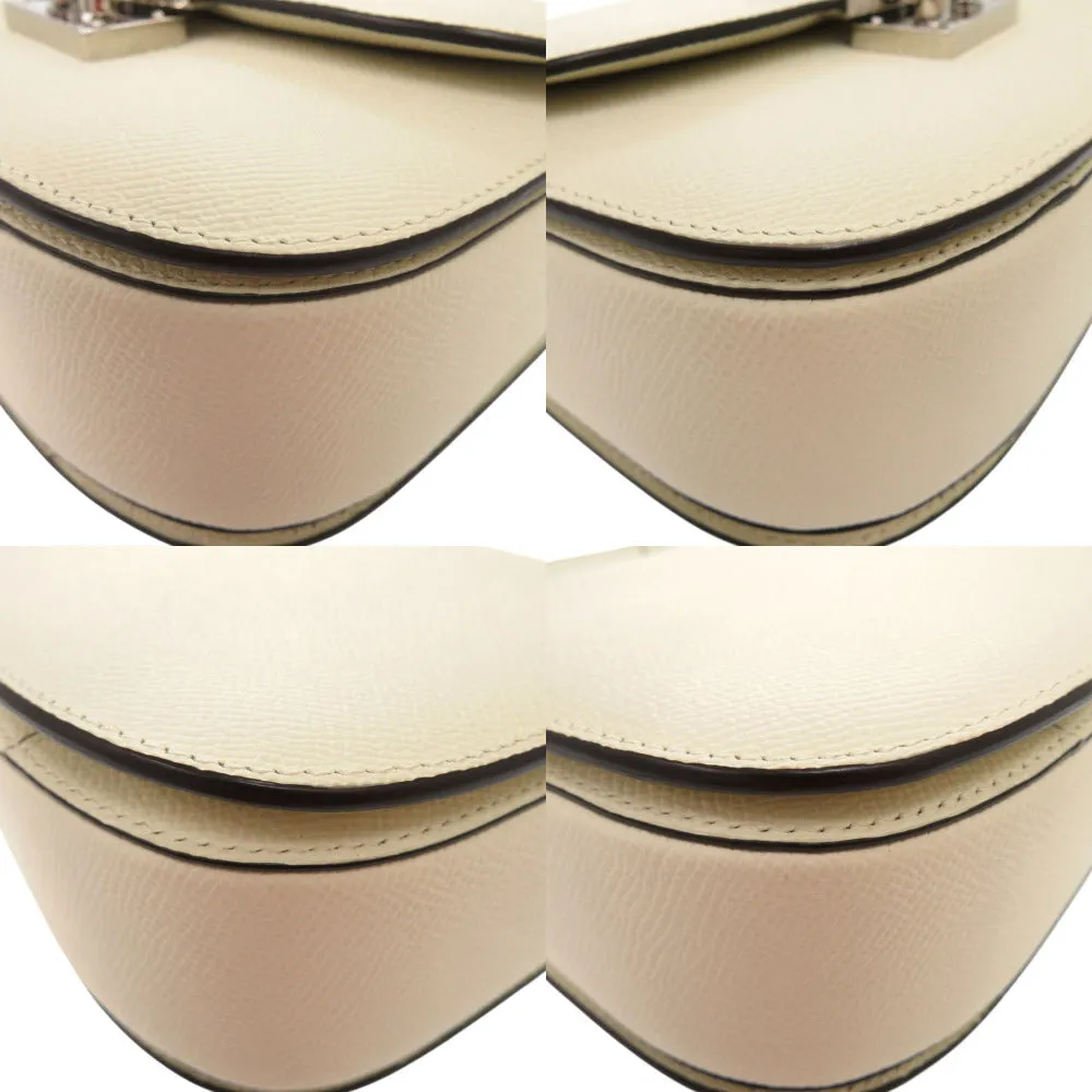 BONAVENTURA Shoulder Bag leather white Stella Women Used
