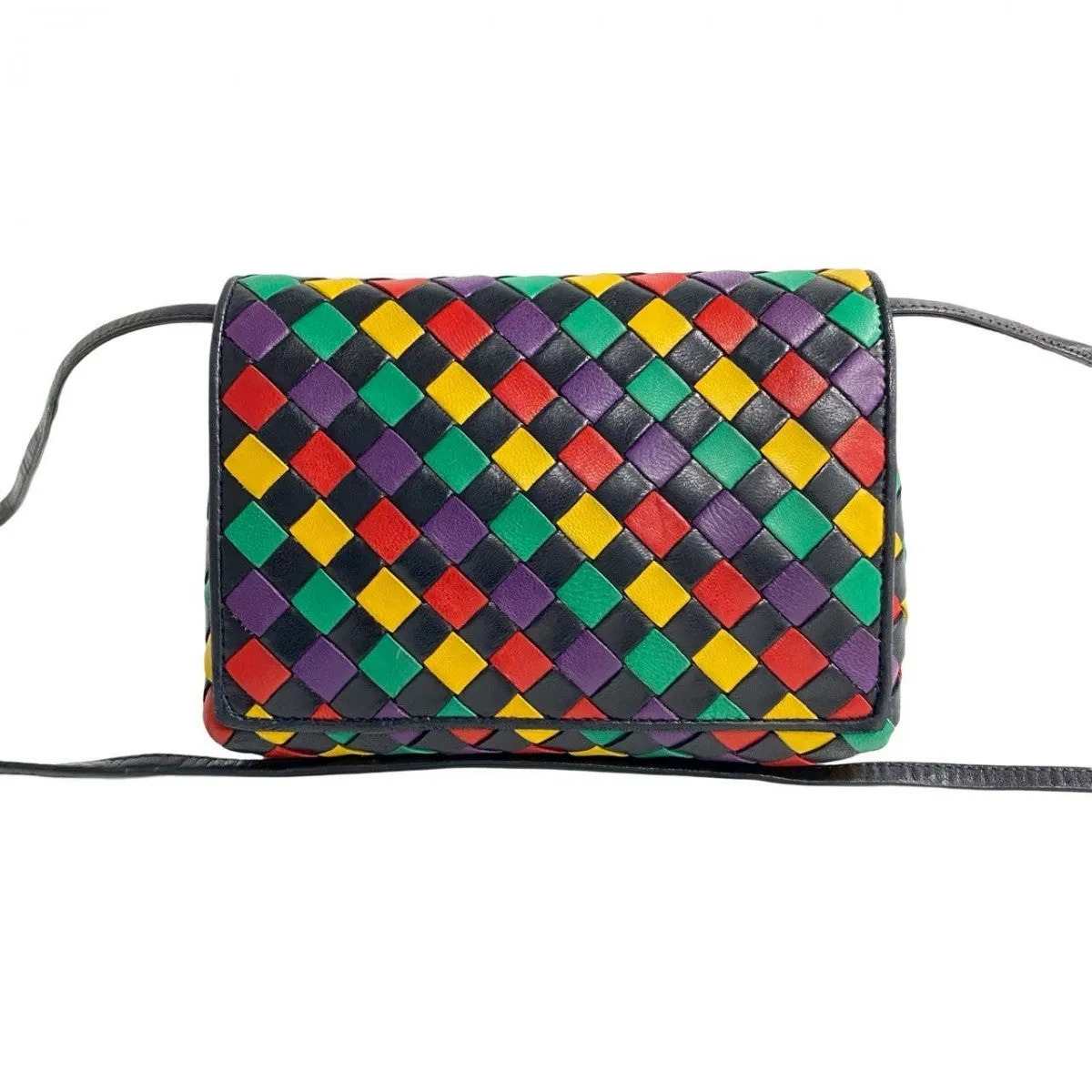 BOTTEGAVENETA Shoulder Bag leather multicolor
