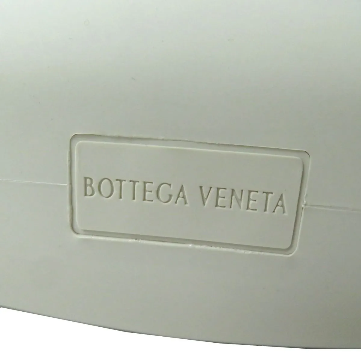 BOTTEGAVENETA Shoulder Bag Main: Rubber White x green Women Used