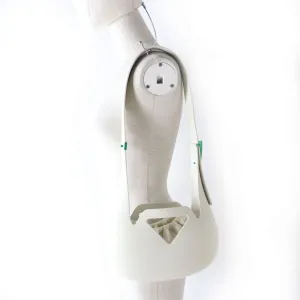 BOTTEGAVENETA Shoulder Bag Main: Rubber White x green Women Used