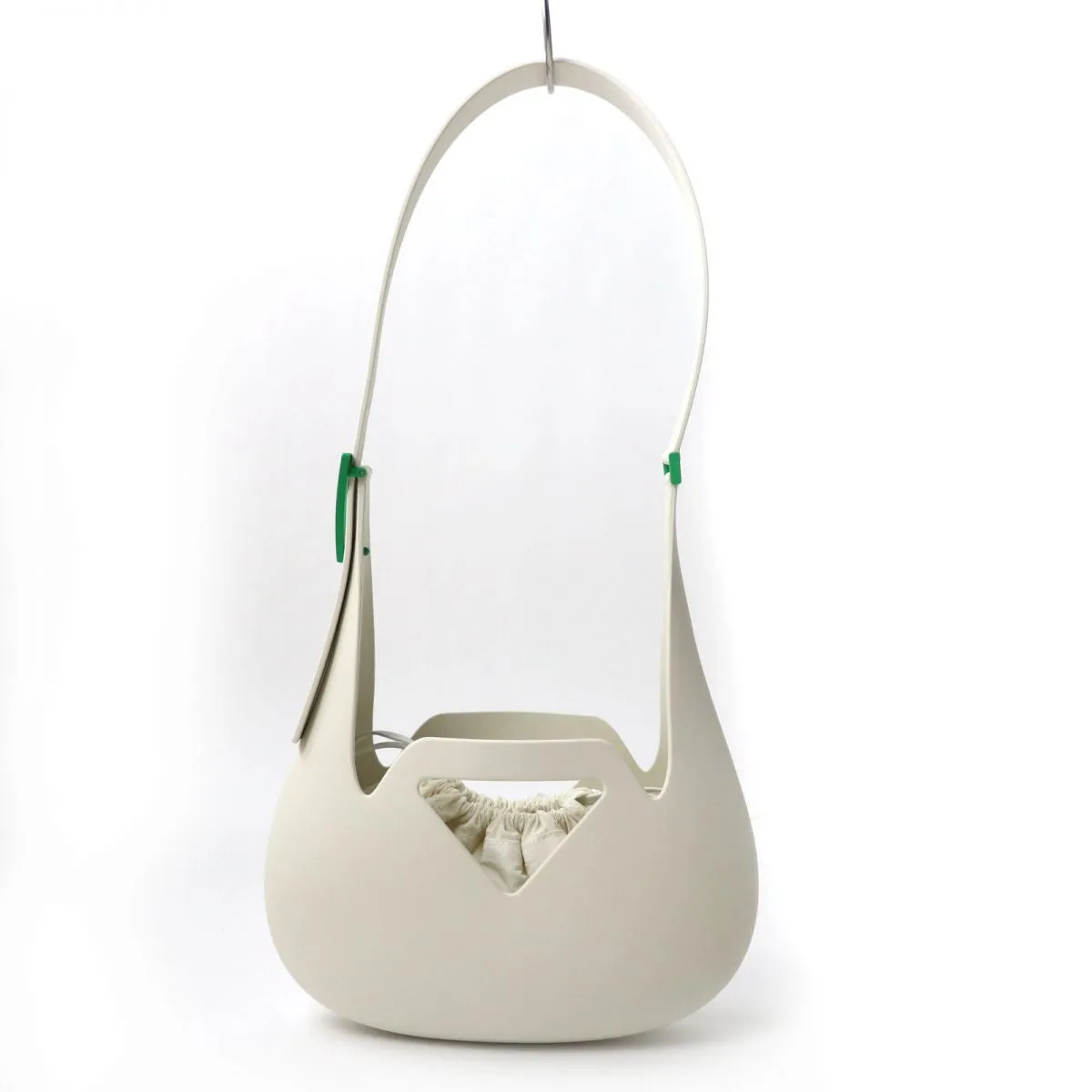 BOTTEGAVENETA Shoulder Bag Main: Rubber White x green Women Used