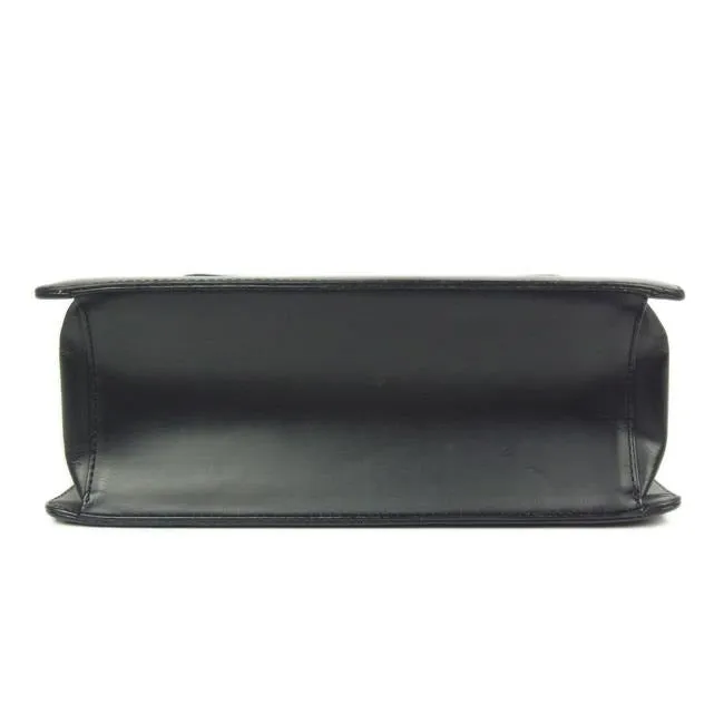 Burberry Purses Black Leather And Haymarket Nova Check Print Suedeleathergunmetal Accents Shoulder B
