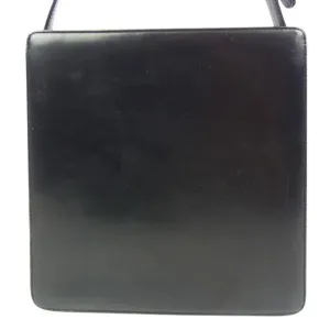 Burberry Purses Black Leather And Haymarket Nova Check Print Suedeleathergunmetal Accents Shoulder B