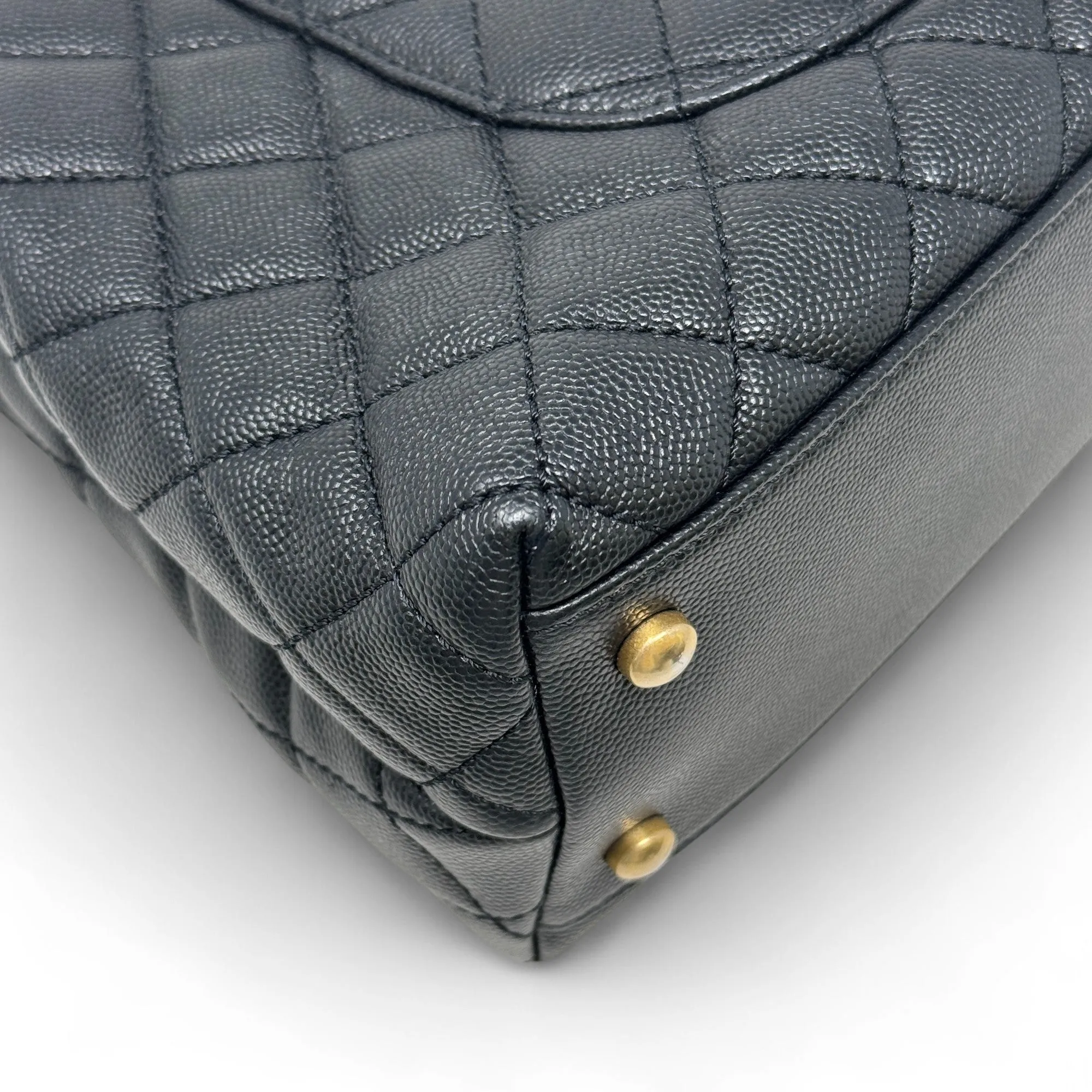 Chanel Black Medium Coco Handle
