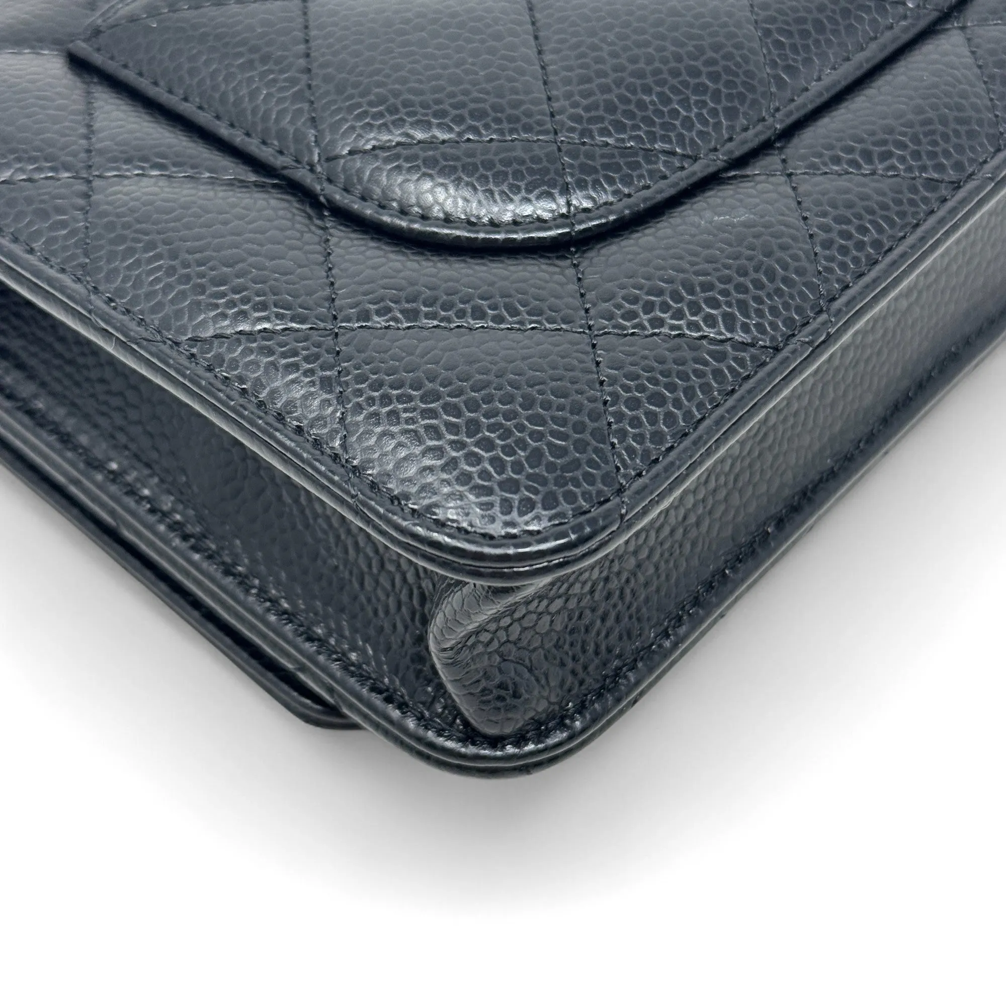Chanel Black Wallet On Chain