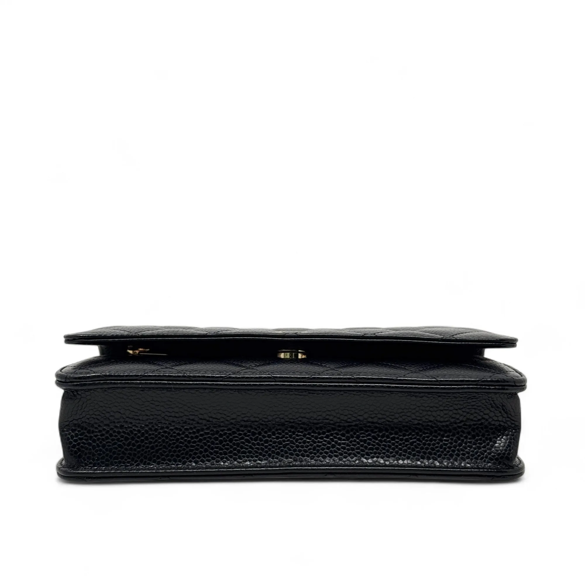 Chanel Black Wallet On Chain