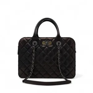 Chanel Metallic Brown Shopping Tote