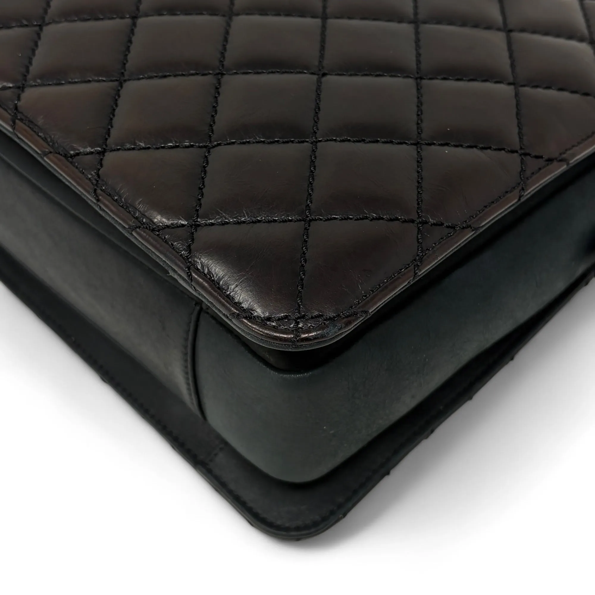 Chanel Metallic Brown Shopping Tote