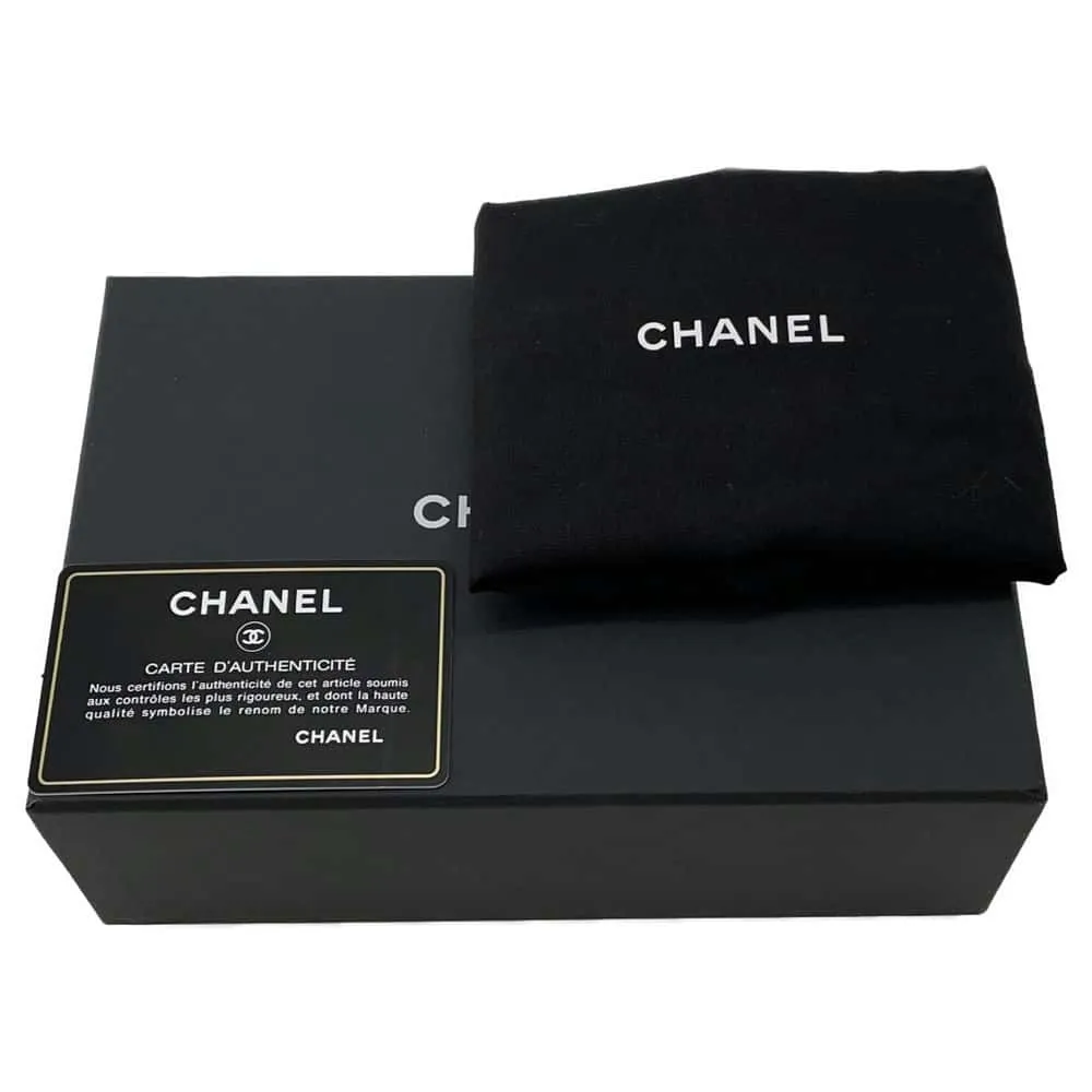 CHANEL Round Chain Shoulder Bag Green A70657 Caviar Leather