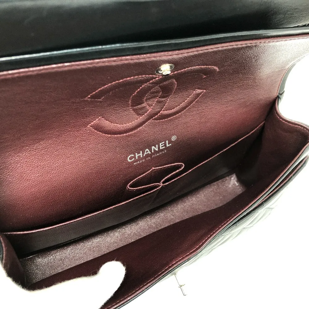 CHANEL Shoulder Bag A01112 lambskin black Matrasse 25 Women Used