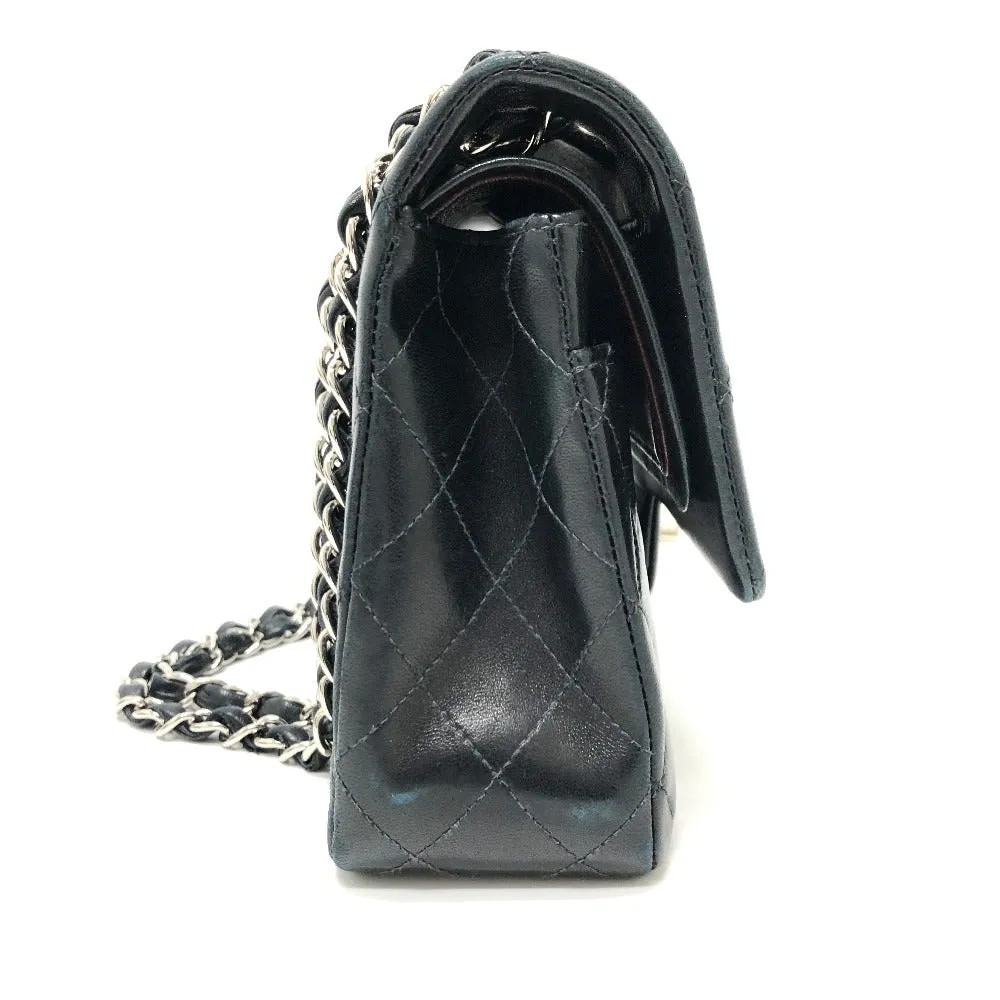 CHANEL Shoulder Bag A01112 lambskin black Matrasse 25 Women Used