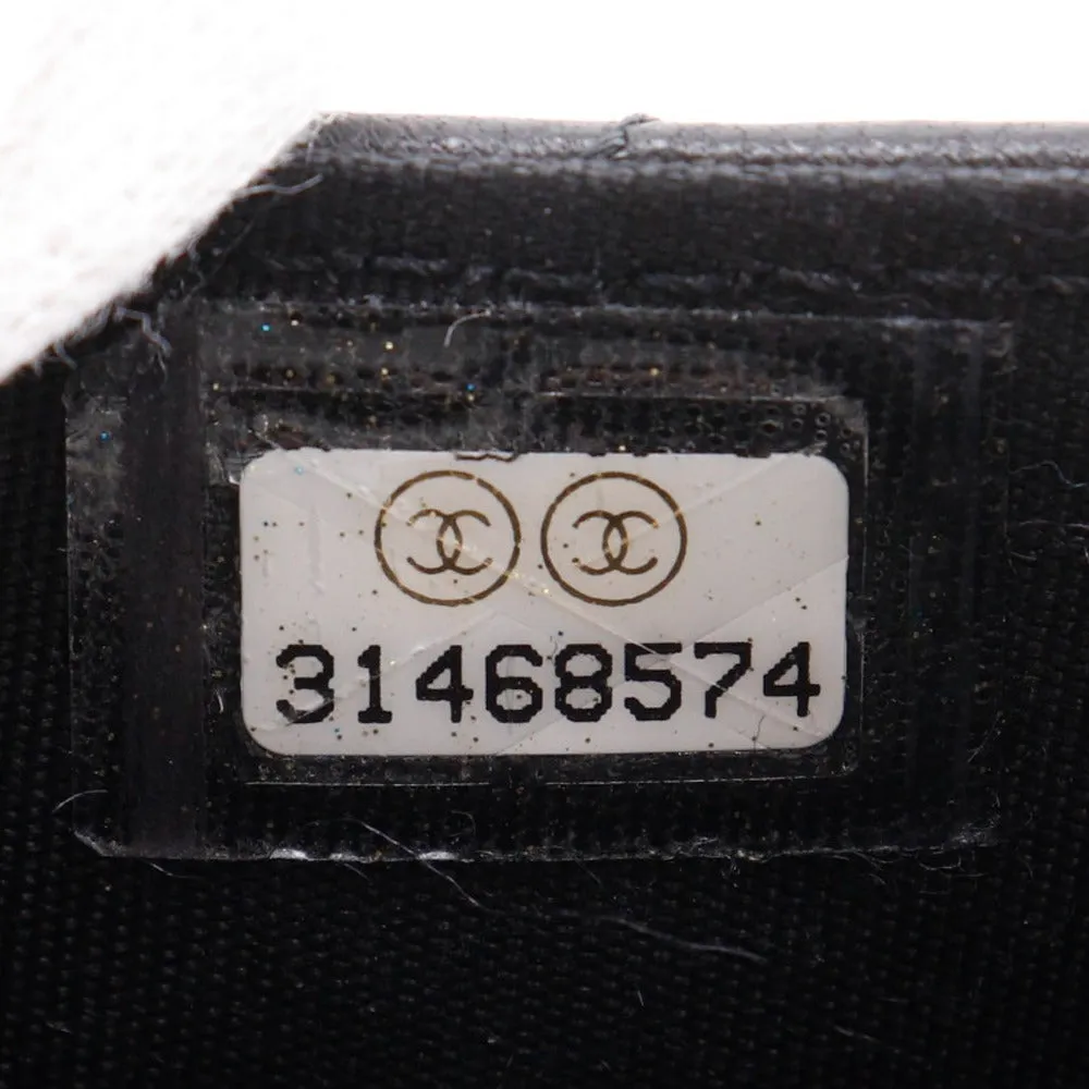 CHANEL Shoulder Bag AP2200 lambskin black Mini matrasse Chain pochette