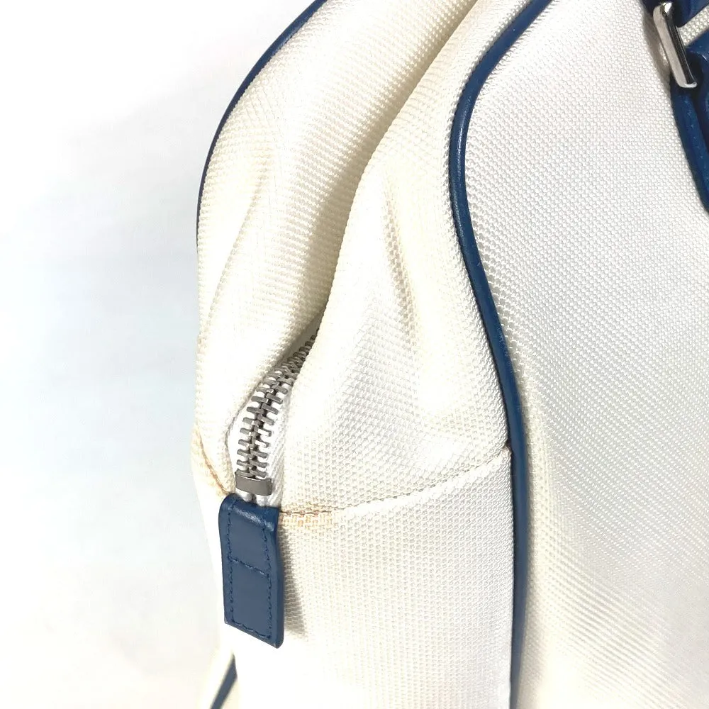 CHANEL Shoulder Bag Canvas / leather white Airline CC COCO Mark Women Used