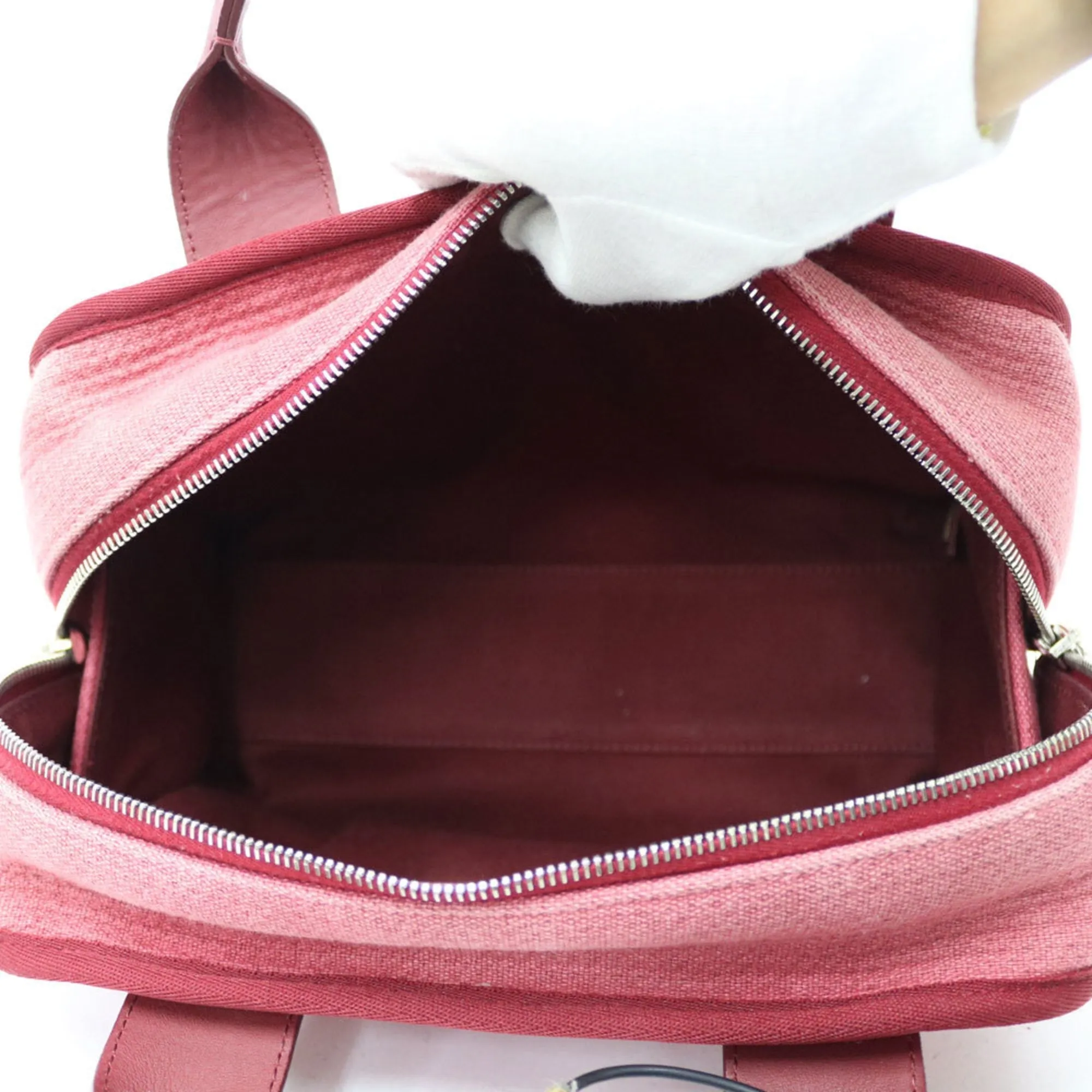 CHANEL Shoulder Bag Handbag Red Ladies