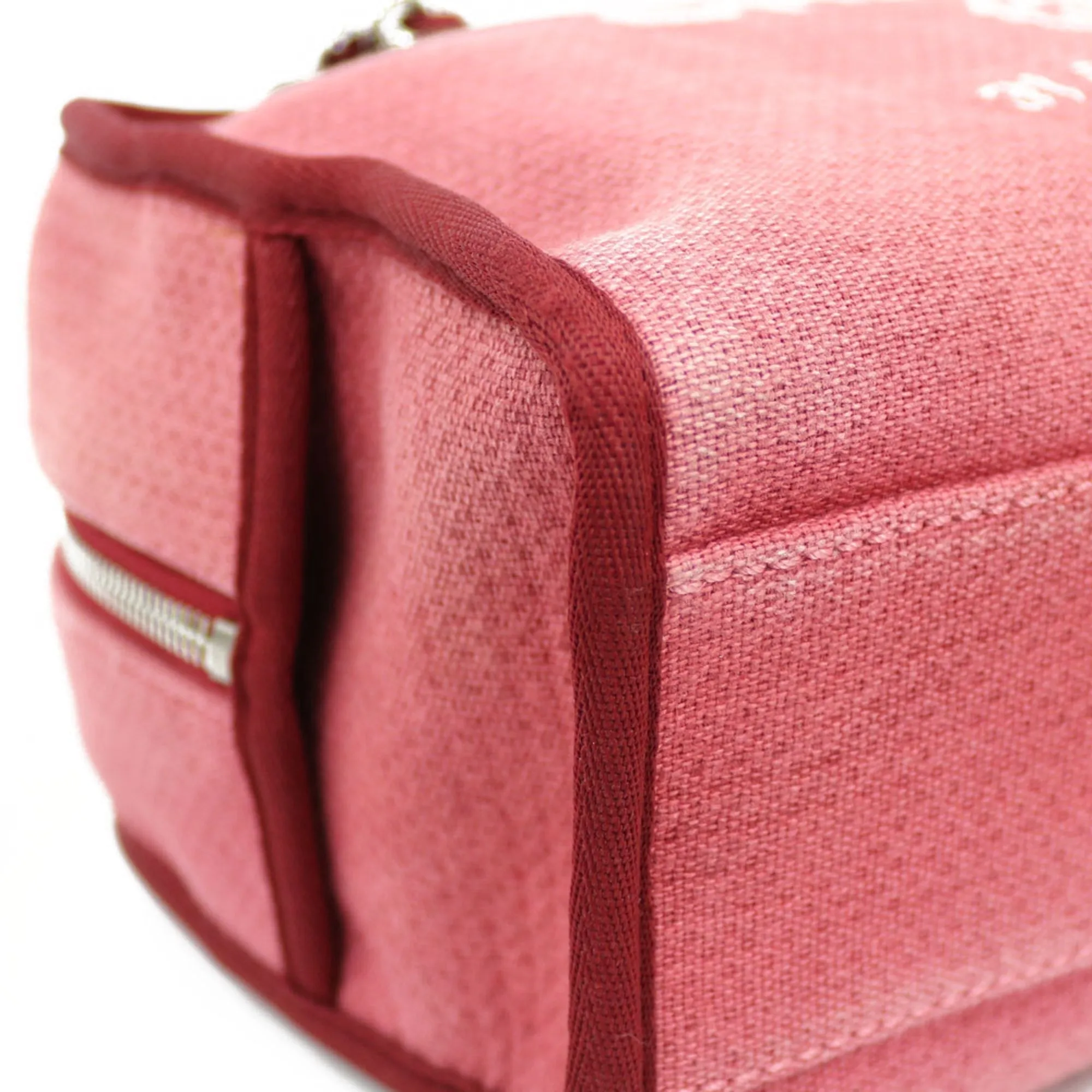 CHANEL Shoulder Bag Handbag Red Ladies