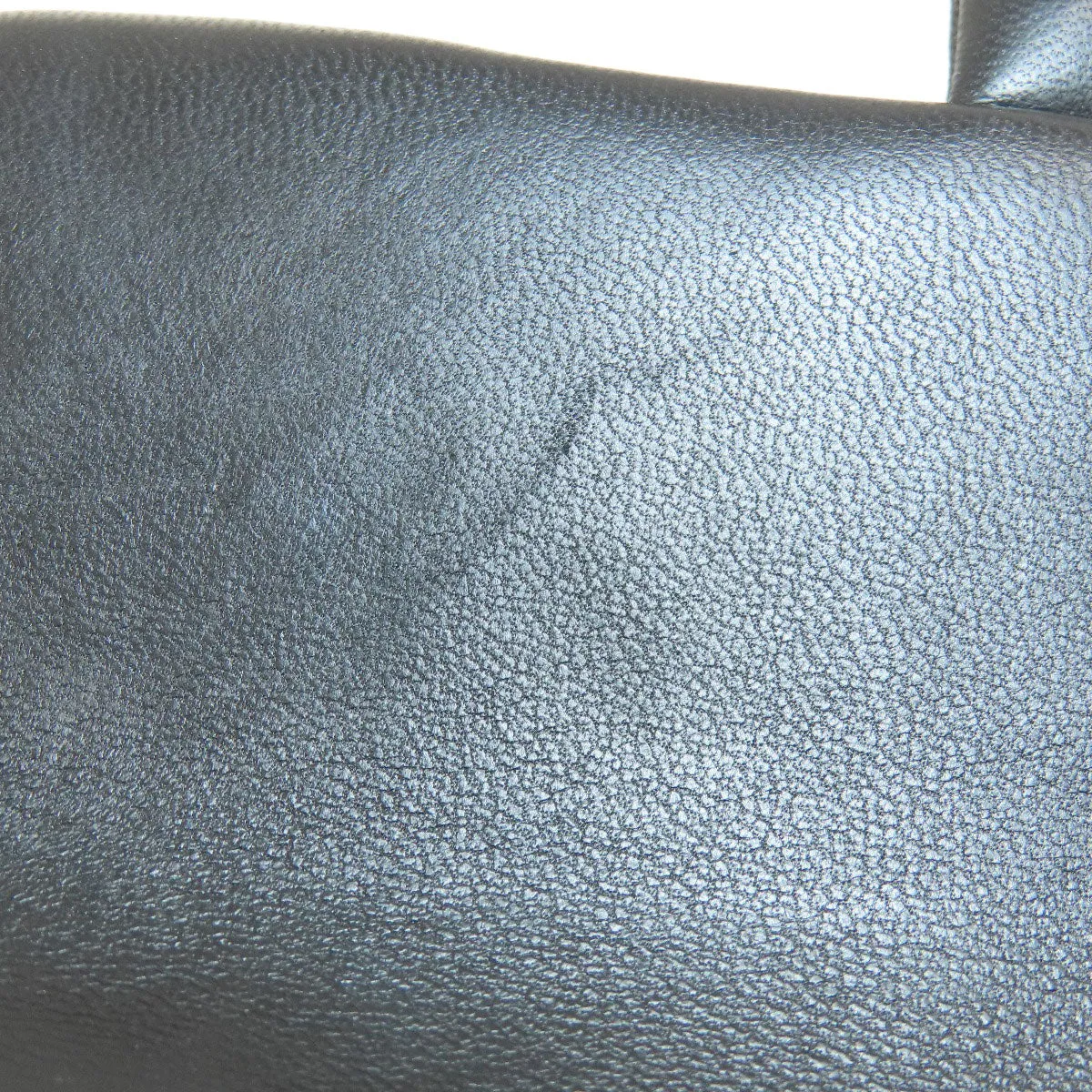 CHANEL Shoulder Bag lambskin black ChainShoulder Matelasse SilverMetal Women Used