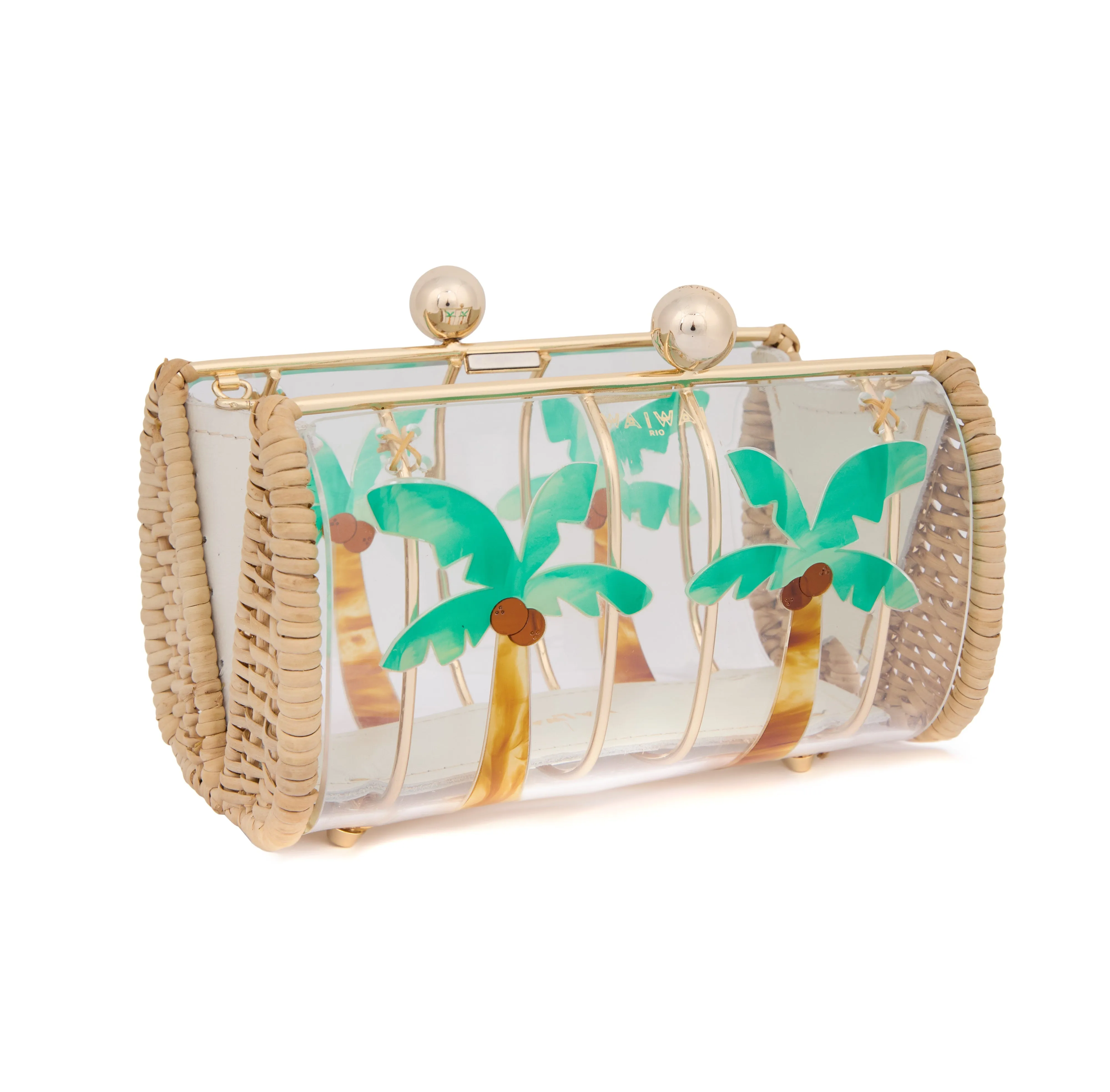 Clutch Petit Baob?? Gold Aloha