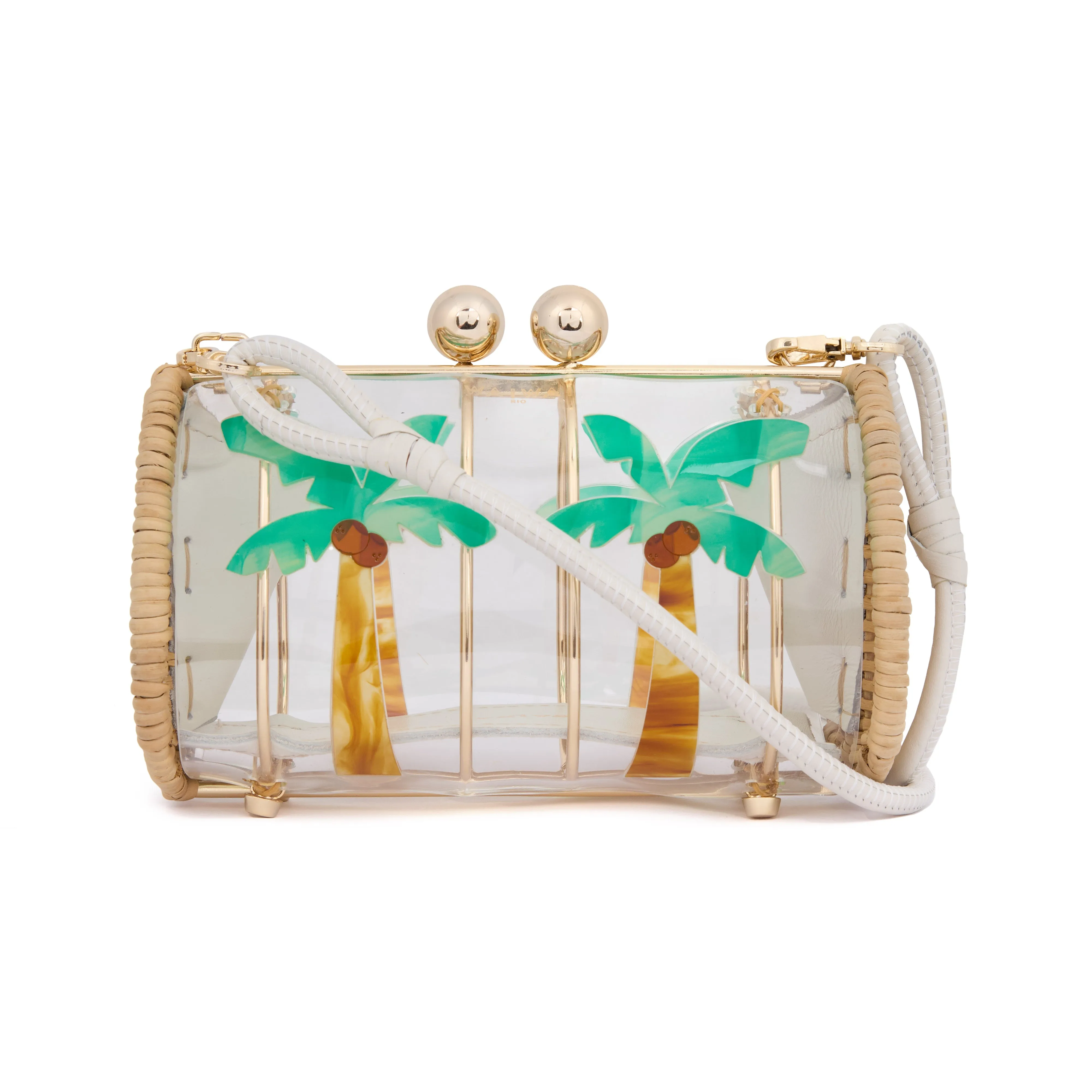 Clutch Petit Baob?? Gold Aloha