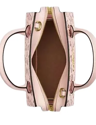 Coach Andrea Carryall Bag With Rose Print