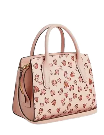 Coach Andrea Carryall Bag With Rose Print