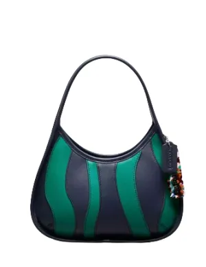 Coach Ergo Bag In Wavy Stripe Upcrafted Leather