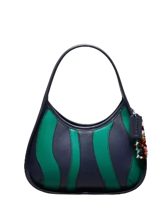 Coach Ergo Bag In Wavy Stripe Upcrafted Leather