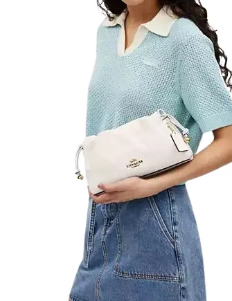 Coach Faye Shoulder Bag With Ruching