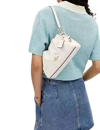 Coach Faye Shoulder Bag With Ruching