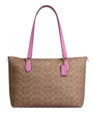 Coach Gallery Tote Bag In Signature Canvas