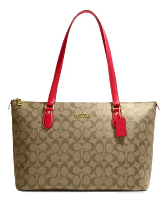 Coach Gallery Tote In Signature Canvas