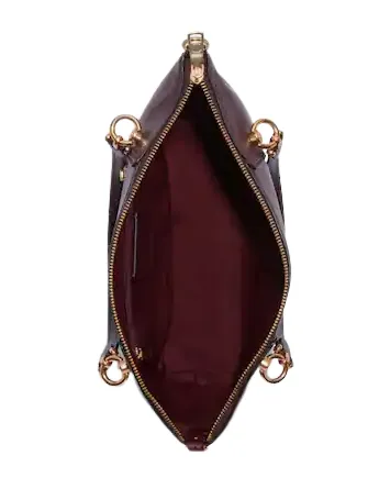 Coach Kacey Satchel With Snake Trim