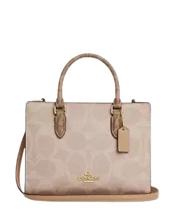 Coach Maggie Small Tote Bag In Signature Canvas
