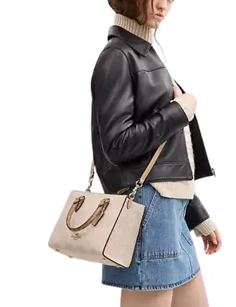 Coach Maggie Small Tote Bag In Signature Canvas