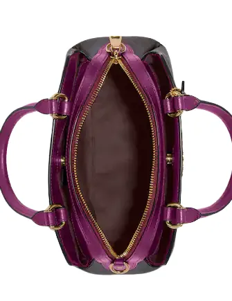 Coach Mini Lillie Carryall In Signature Canvas