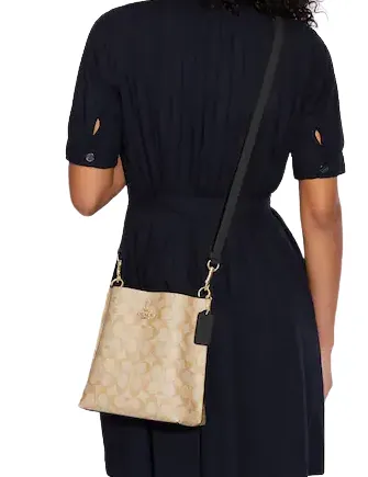 Coach Mollie Bucket Bag 22 In Signature Canvas