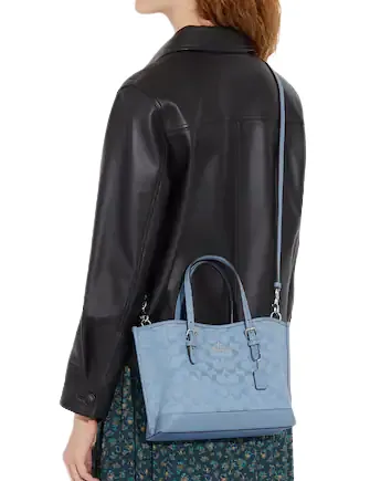 Coach Mollie Tote 25 In Signature Chambray